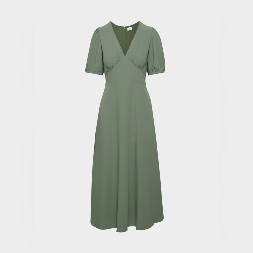 Aritzia Wilfred
(Re)Twill™ Calliope Olive Midi Dress Sz 8 - Picture 7 of 16